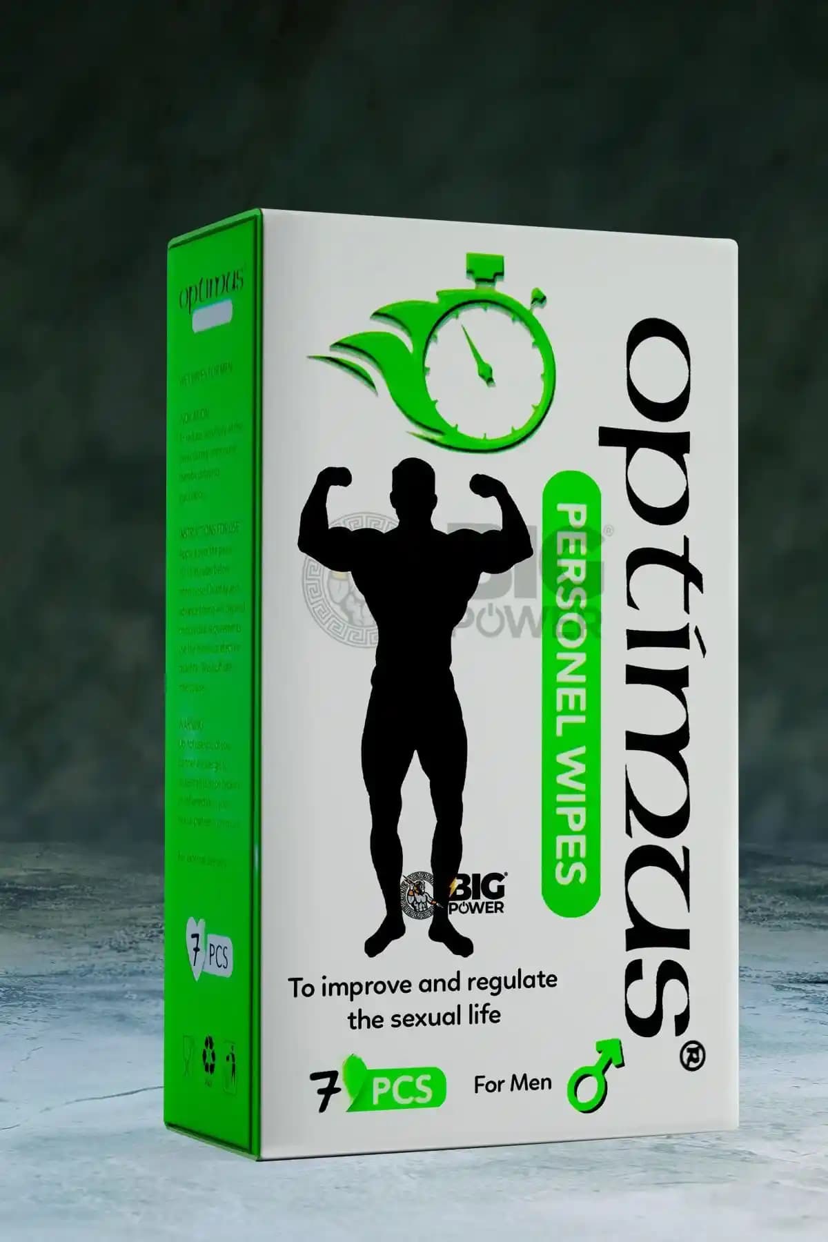 BİG POWER 7'li Erkeklere Özel Hızlı Etkili Geciktirici Mendil ile Performans Artışı