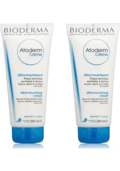 Bioderma Atoderm Nemlendirici Krem 200 ml: Kuru ve Hassas Ciltler İçin Etkili Nemlendirme