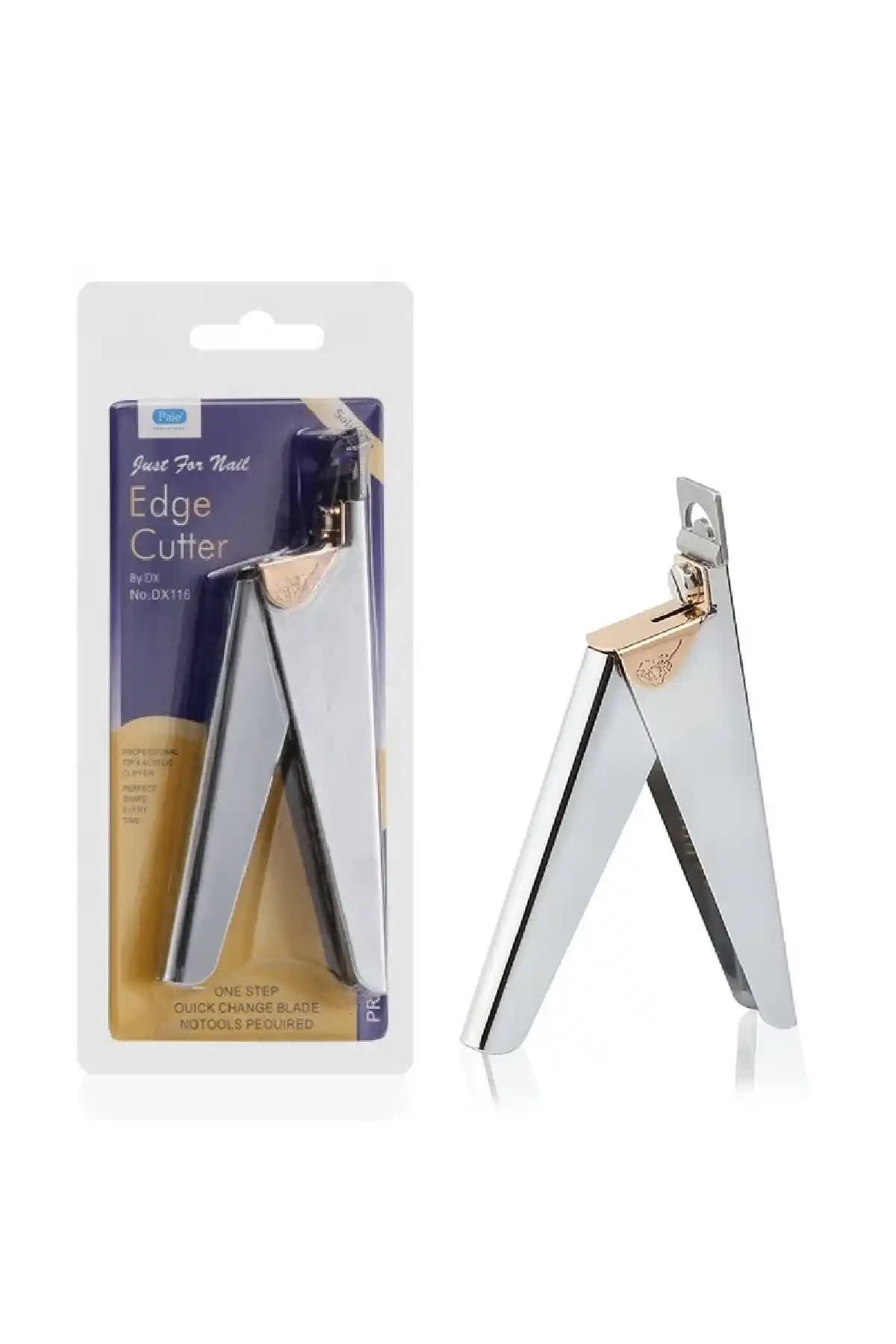 Edge Tips Makası Lüks Üst Kalite Metal ile Profesyonel ve Ergonomik Tırnak Bakımı