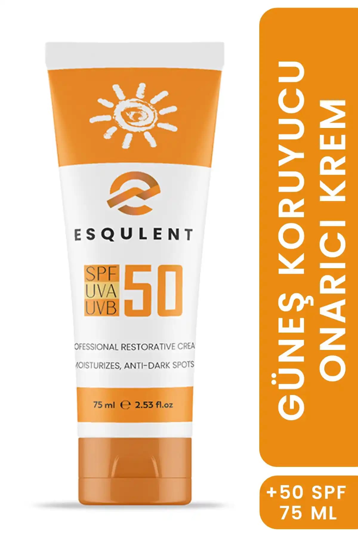 Esqulent Leke Etkili SPF 50 Güneş Kremi 75 ml ile Yüksek Koruma ve Cilt Bakımı
