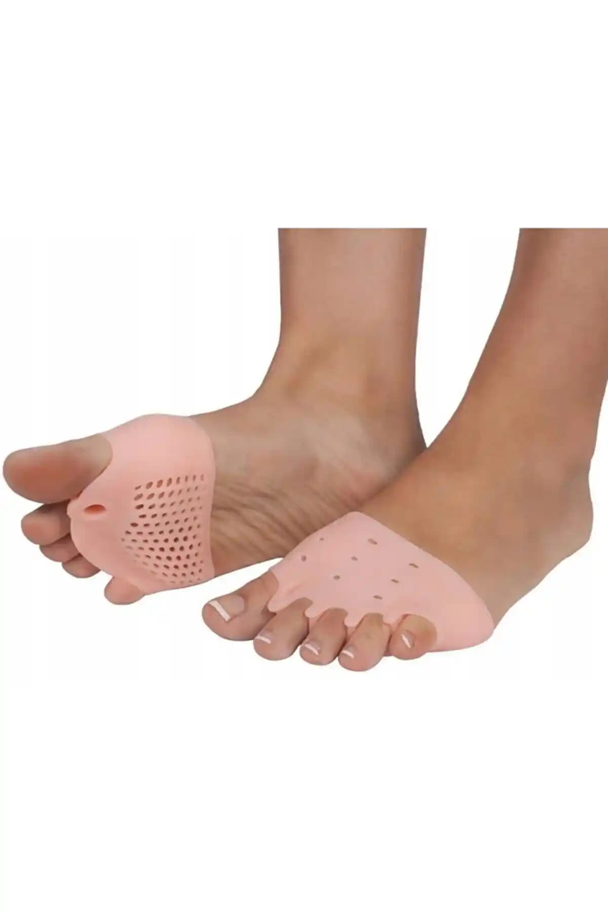 Genel Markalar Ayak 5 Parmak Ayıran Silikon Bunyon Makaralı Koruyucu Aparat