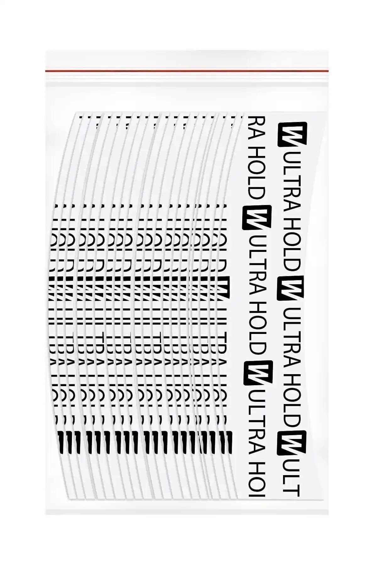 Genel Markalar Ultra Hold™ Tape Protez Saç Bandı Oval (C 2x7,5cm) 36 Adet - Dayanıklı ve Esnek Yapıştırıcı