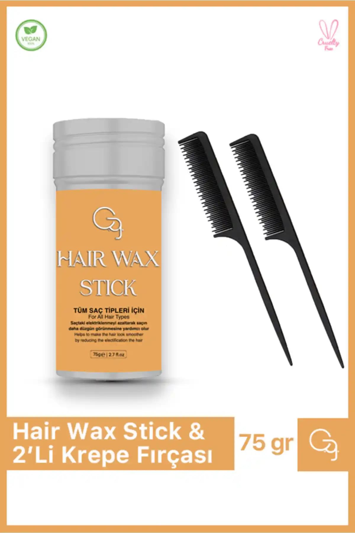Glam Glamorous Stick Wax ile Kalıcı Tutuş ve Doğal Parlaklık Sağlayan Saç Şekillendirici