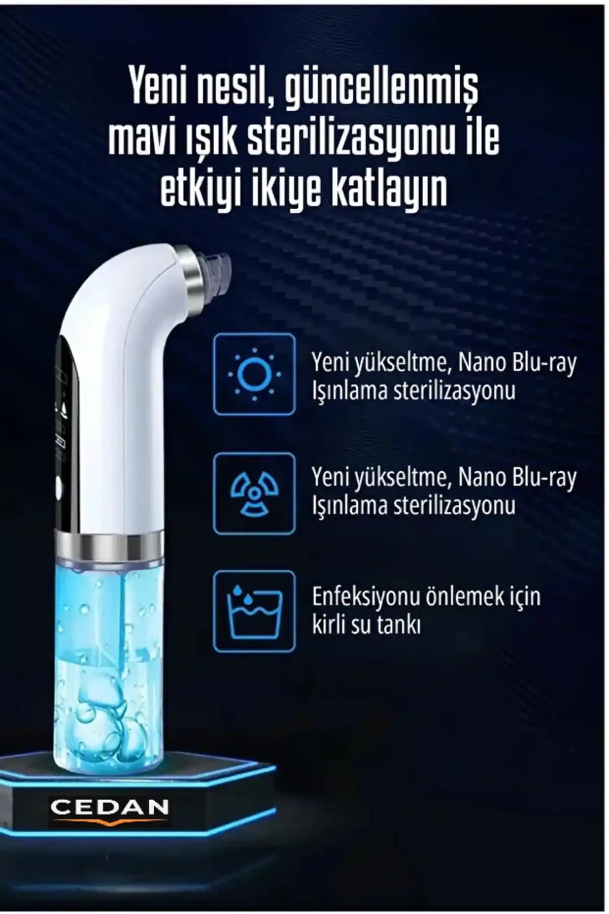 HBEAUTY Yüz Temizleme Aleti: Gözenek Sıkılaştırıcı ve Yaşlanma Karşıtı Cilt Bakımı