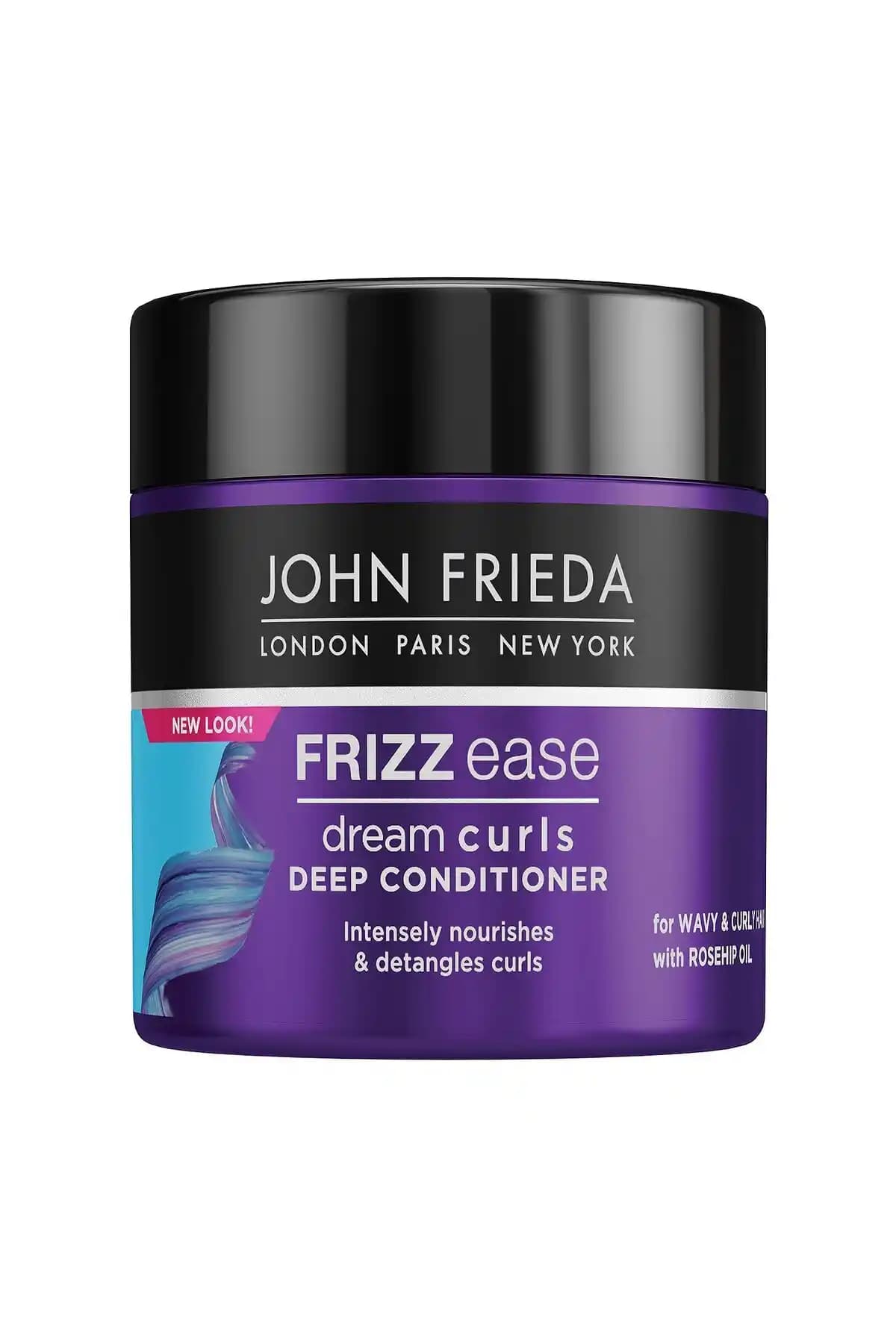 John Frieda Frizz Ease Kusursuz Bukleler Saç Bakım Maskesi ile Kıvırcık Saçlara Canlılık