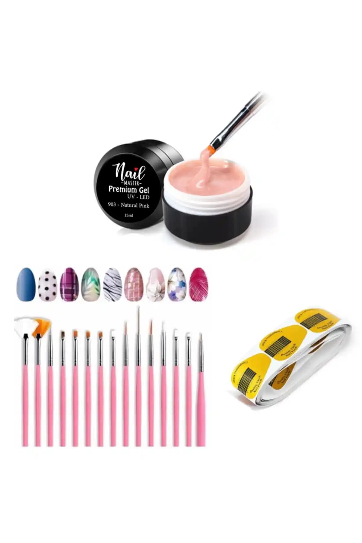 Nail Master Protez Tırnak Jeli 15ml: Dayanıklı, Kokusuz ve Kolay Uygulama