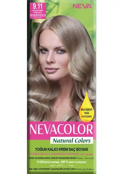 Nevacolor 9.11 Çok Açık Kumral Yoğun Küllü Saç Boyası Seti İncelemesi ve Performansı