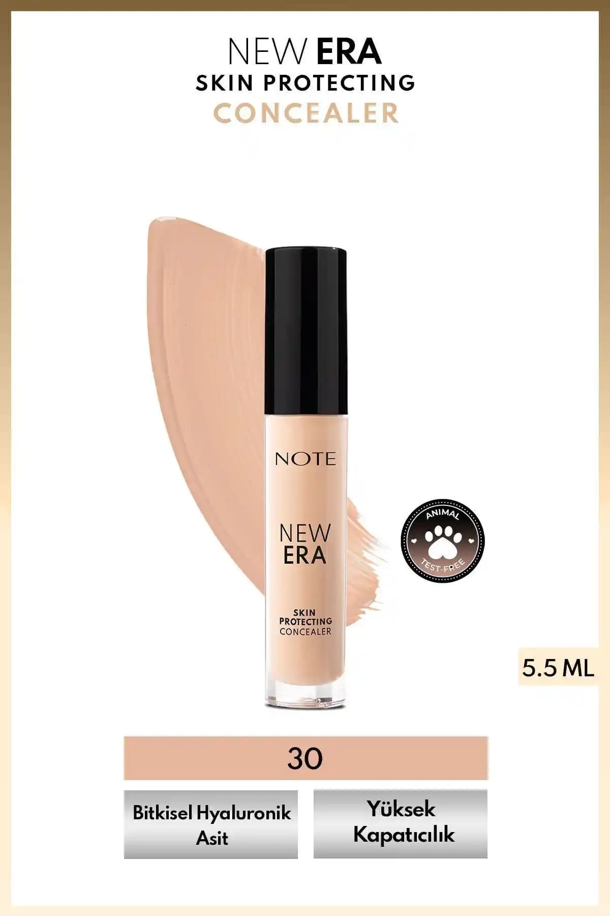 Note Cosmetics New Era Nemli Bitişli Göz Altı Kapatıcısı 30 Natural Ivory Özellikleri