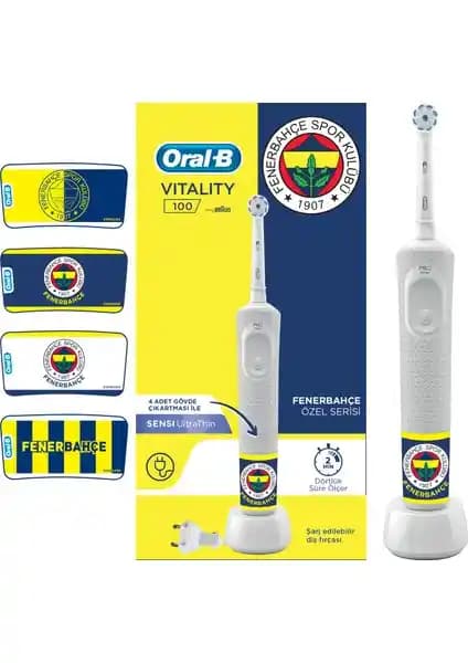 Oral-B D100 Vitality Şarj Edilebilir Diş Fırçası Fenerbahçe Özel Seri Özellikleri ve Kullanıcı Yorumları