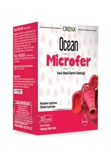 Orzax Ocean Microfer 30ml: Çocuklar İçin Yenilikçi ve Etkili Demir Takviyesi