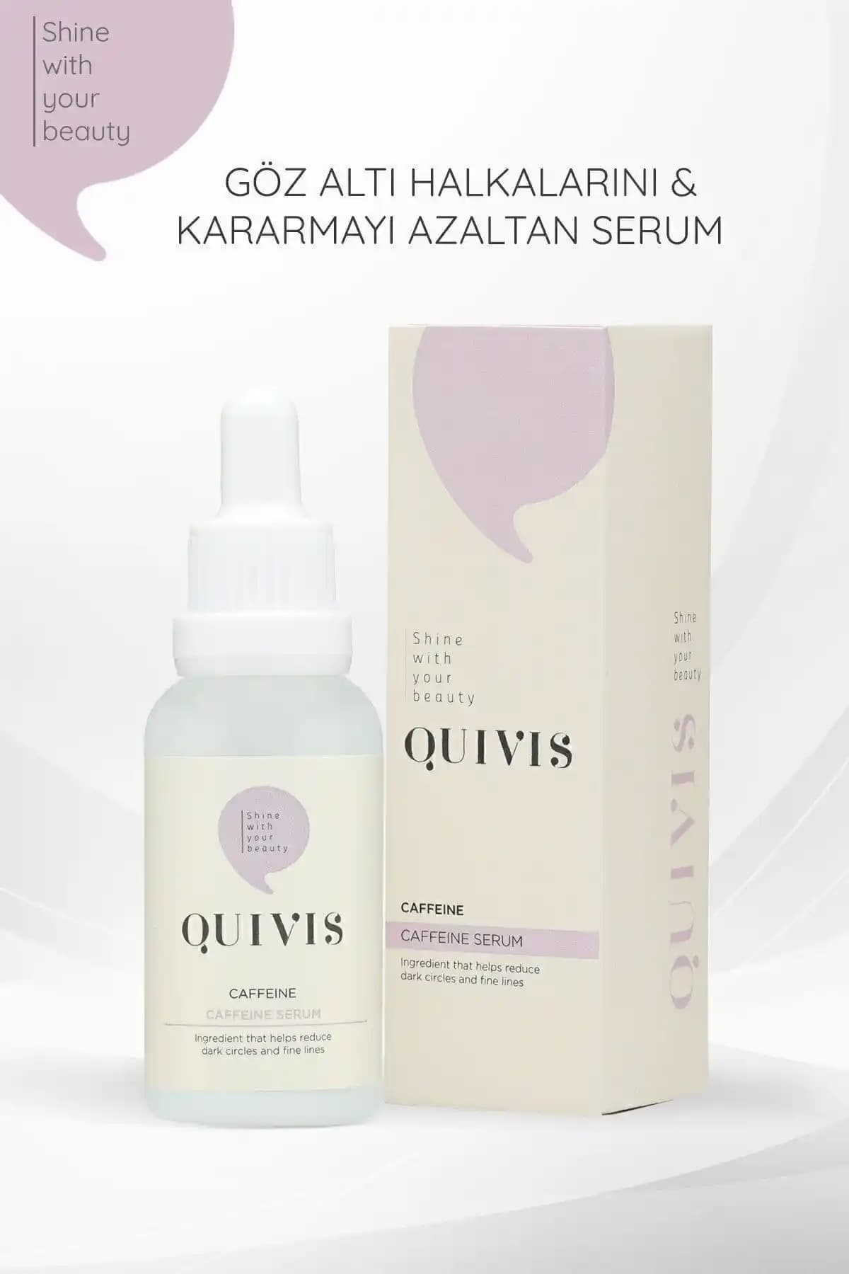 Quivis Göz Altı Kafein Serumu ile Torbalanma ve Kararma Karşıtı Etkili Bakım
