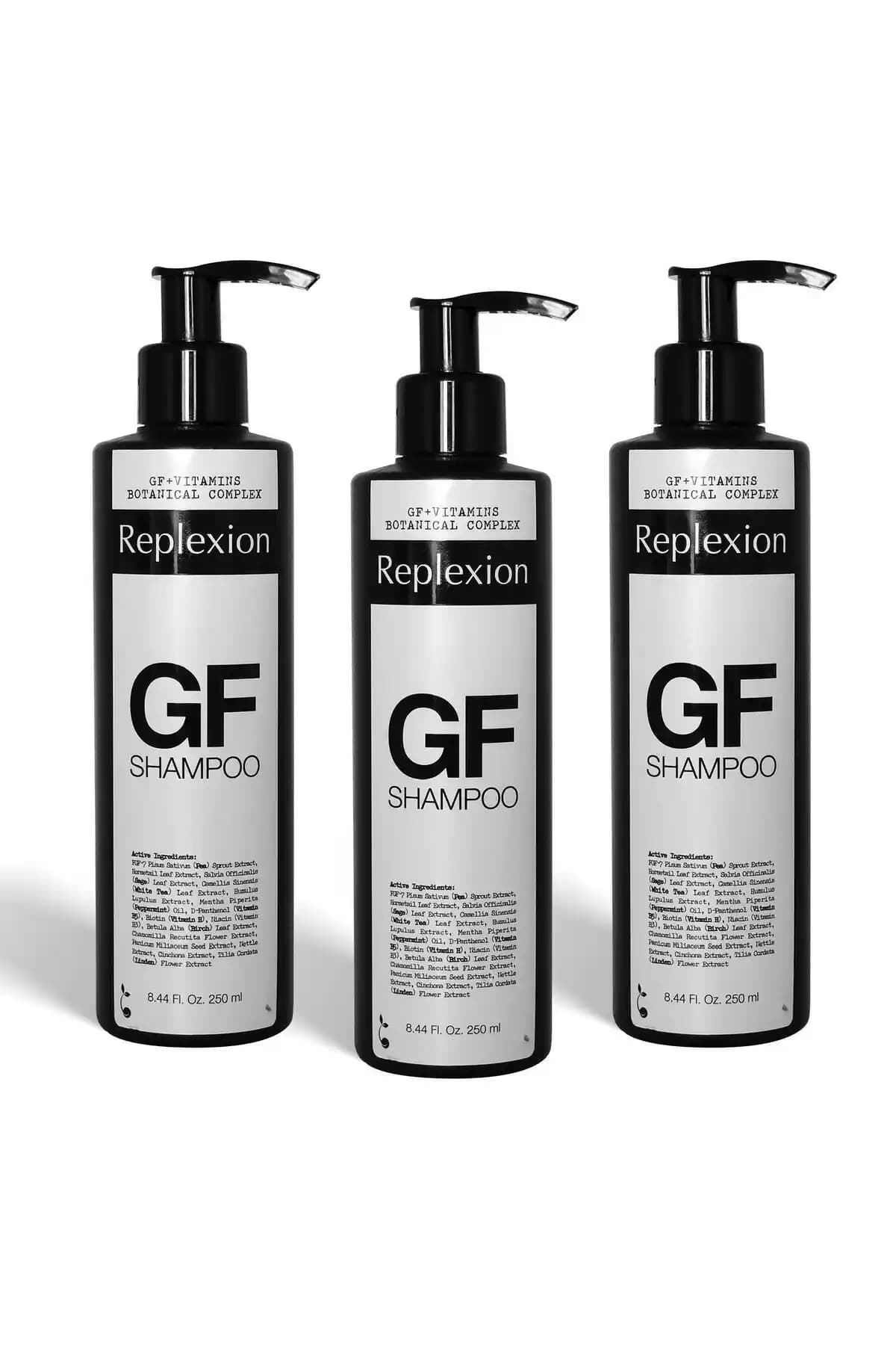 Replexion GF Shampoo: Saç Dökülmesine Karşı Bitkisel ve Sülfatsız Onarıcı Bakım