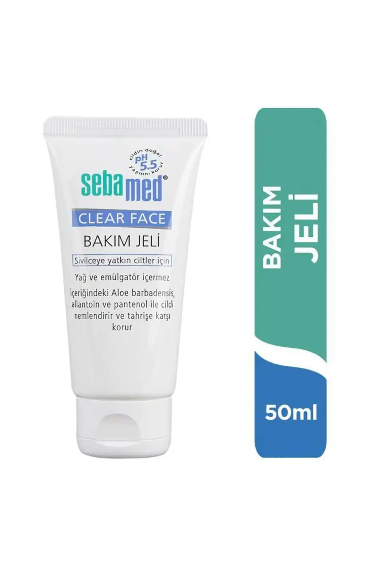 Sebamed Hyalüronik Asit İçerikli Akne ve Sivilce Karşıtı Nemlendirici Jel 50 ml