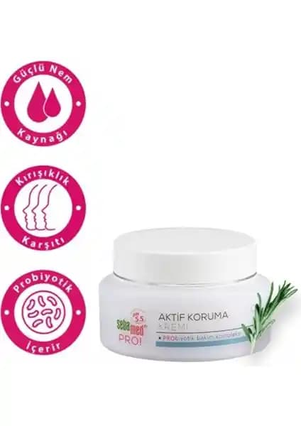 Sebamed Pro! Aktif Koruma Kremi 50 ml: Yaşlanma Karşıtı ve Nemlendirici Cilt Bakımı
