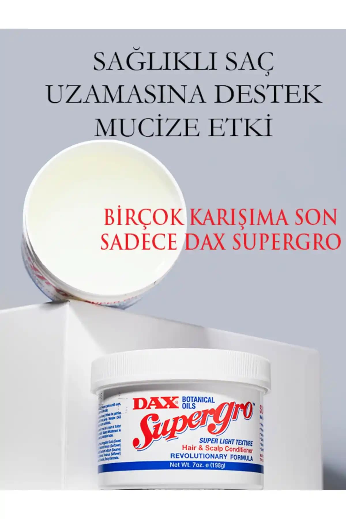 DAX Supergro ile Saç Dökülmesini Azaltan ve Güçlendiren Doğal Saç Bakım Ürünü