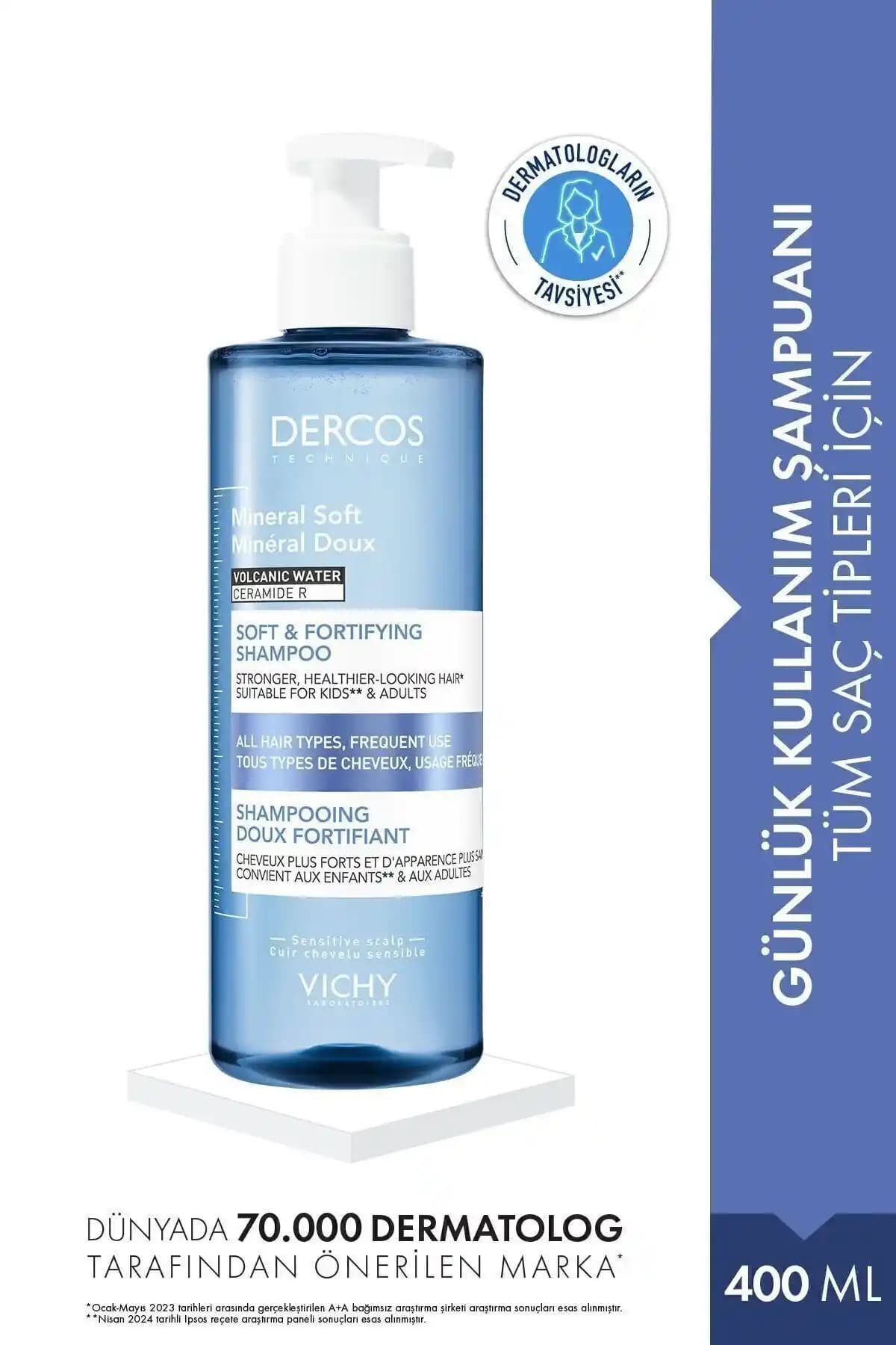 Dercos Şampuan: Saç Dökülmesi ve Kepeğe Karşı Dermatolojik Saç Bakım Çözümü