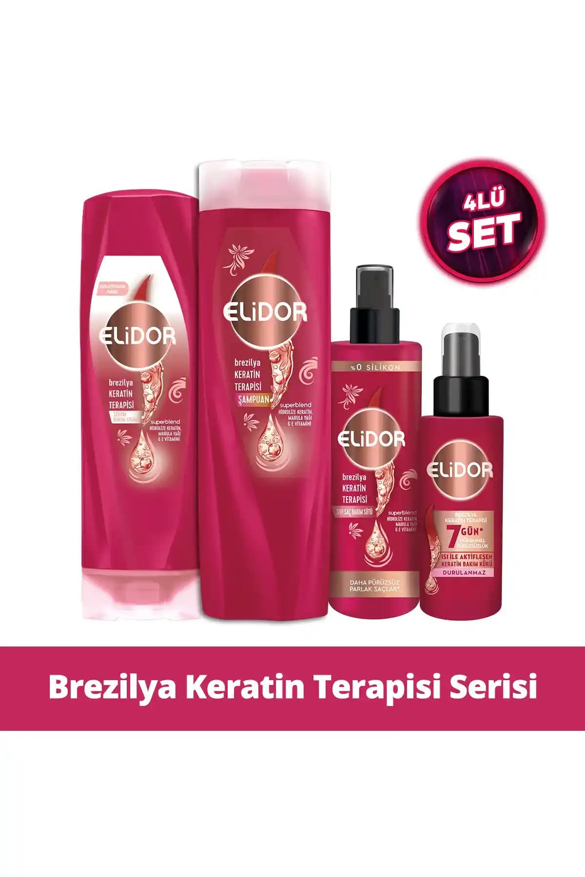 Elidor Brezilya Keratin Terapisi ile Saçlarınıza Doğal Parlaklık ve Sağlık Kazandırın