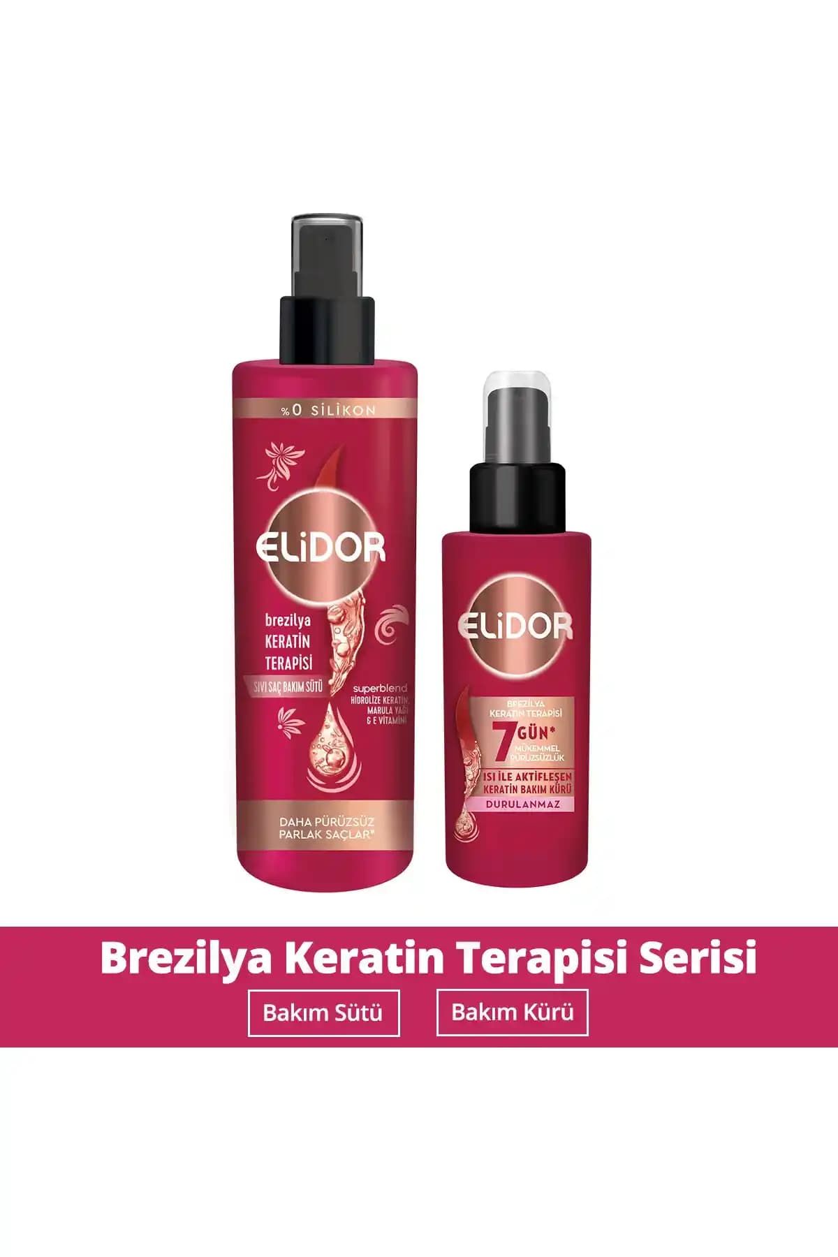 Elidor Keratin Sprey ile Saç Bakımında Güçlendirme ve Isı Koruma Sağlayan Ürün