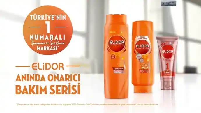 Elidor Turuncu Saç Bakım Serisi: Canlılık ve Güç Kazandıran Doğal Formül