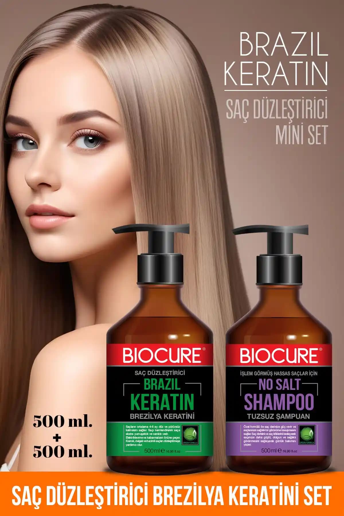 Biocure Saç Düzleştirici Keratin Bakımı ile Saçlarınızı Uzun Süre Sağlıklı Tutun