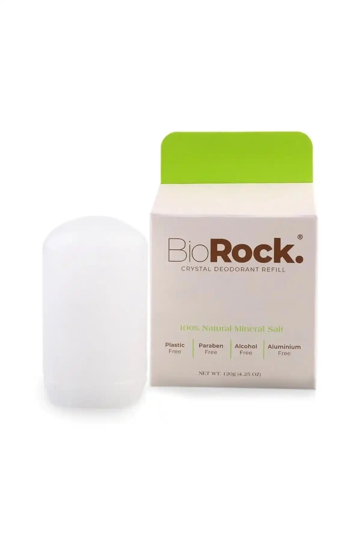 BİOROCK Yedek Crystal Doğal Deodorant Mineral Tuz Stick 120 gr İncelemesi