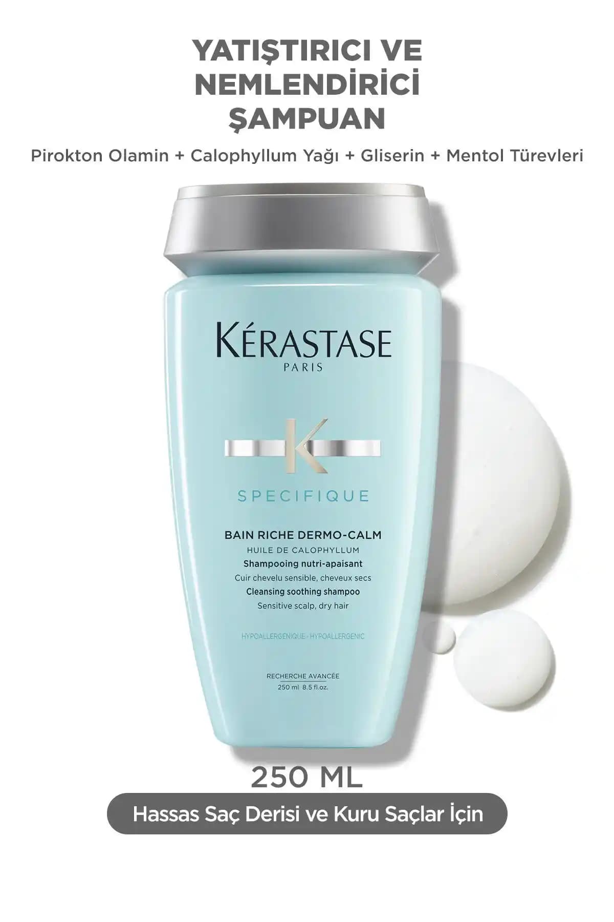 Kerastase Specifique Bain Dermocalm Riche Şampuanı İncelemesi: Kuru Saç Derisi İçin Uygun