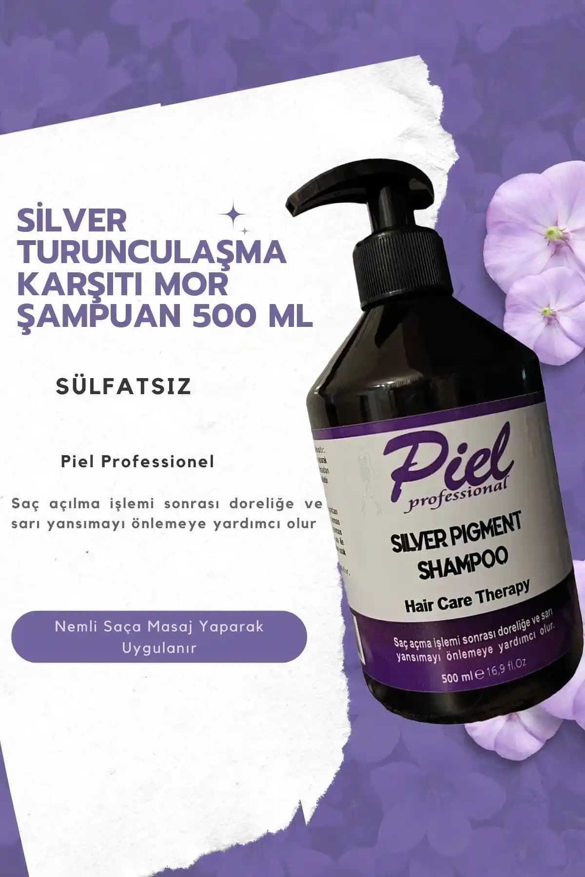 PİEL Dorelik Giderici Silver Mor Şampuan: Sarı Tonlarla Savaşan Sülfatsız Ürün