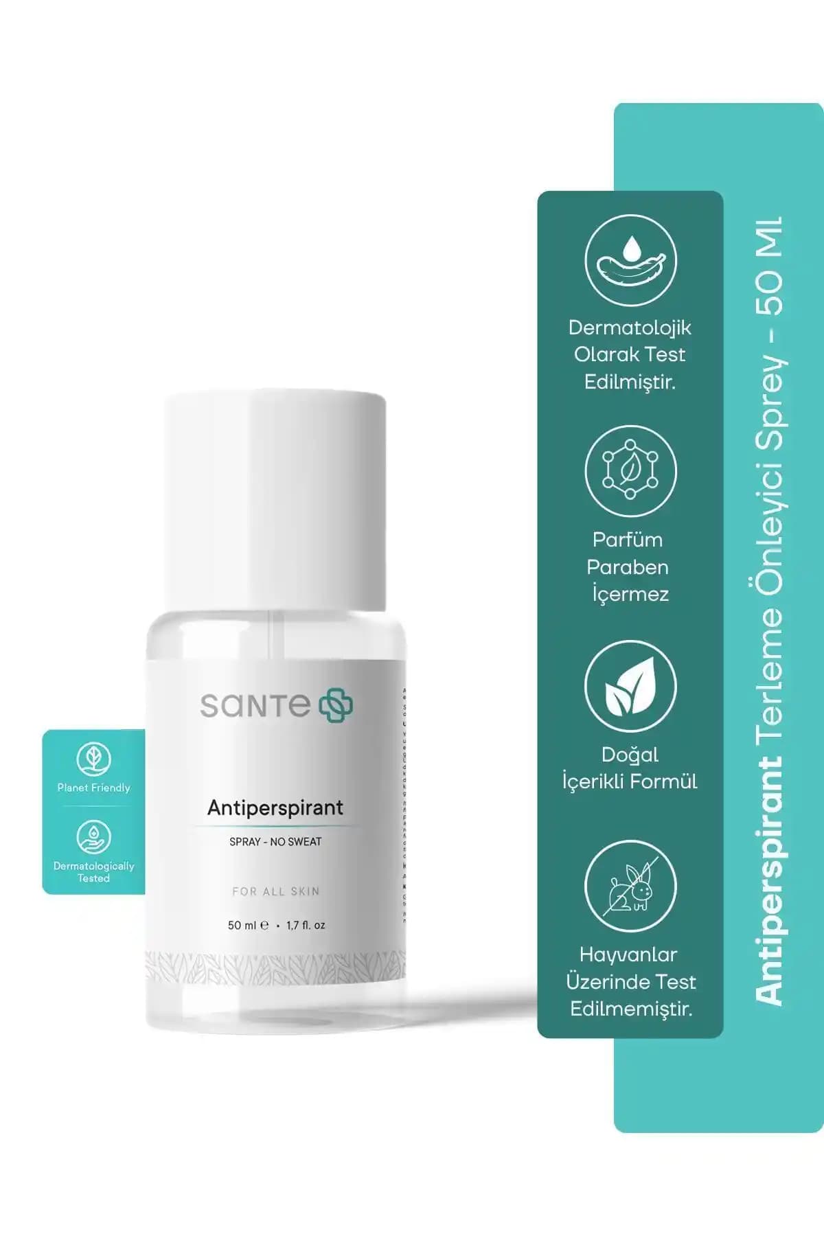 SantePlus Vücut, El, Ayak ve Koltuk Altı Terleme Önleyici Sprey İncelemesi