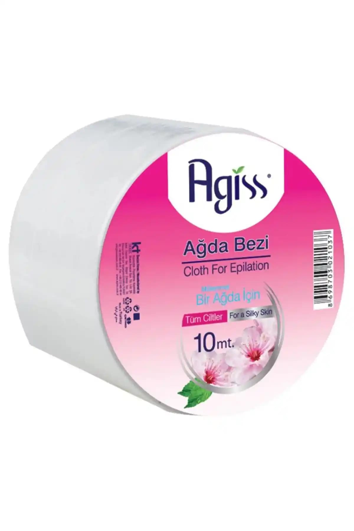 AGISS Ağda Bezi 10 Mt Profesyonel Kullanım İçin Yüksek Kalite ve Dayanıklılık