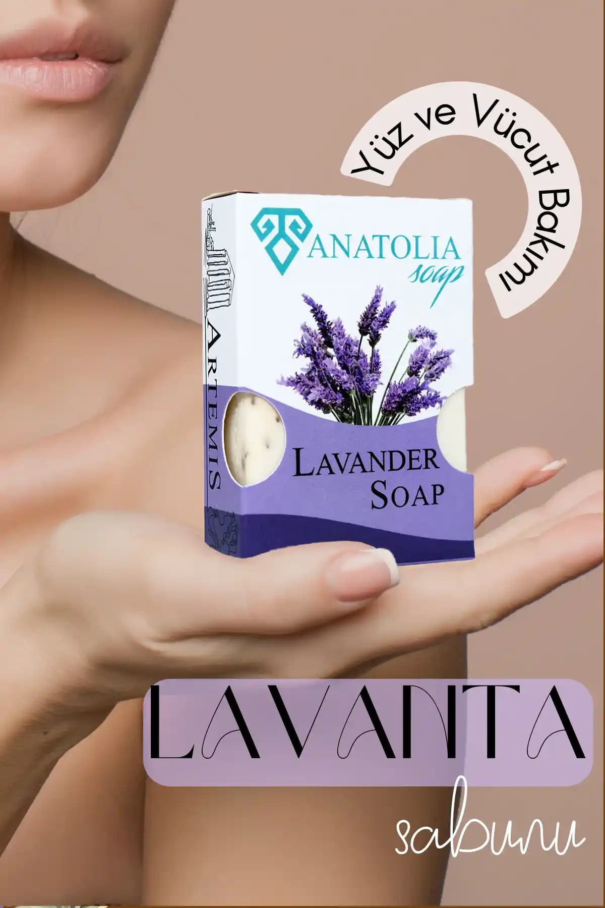 Anatolia Soap Lavanta Sabunu: Doğal ve Çok Yönlü Cilt Temizliği İçin Uygun Ürün