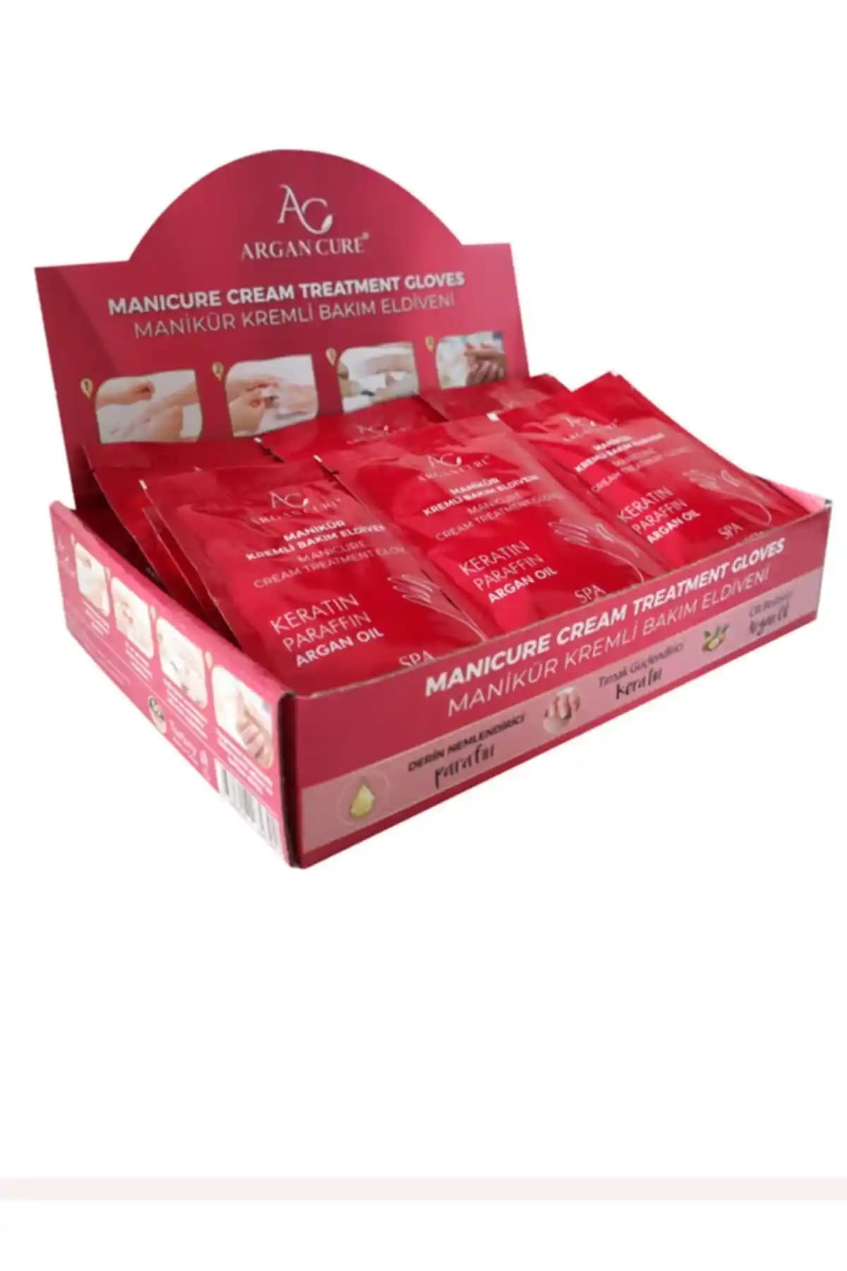 Argan Cure Manikür Kremli Bakım Eldiveni ile Ellerinize Doğal ve Etkili Bakım Sağlayın