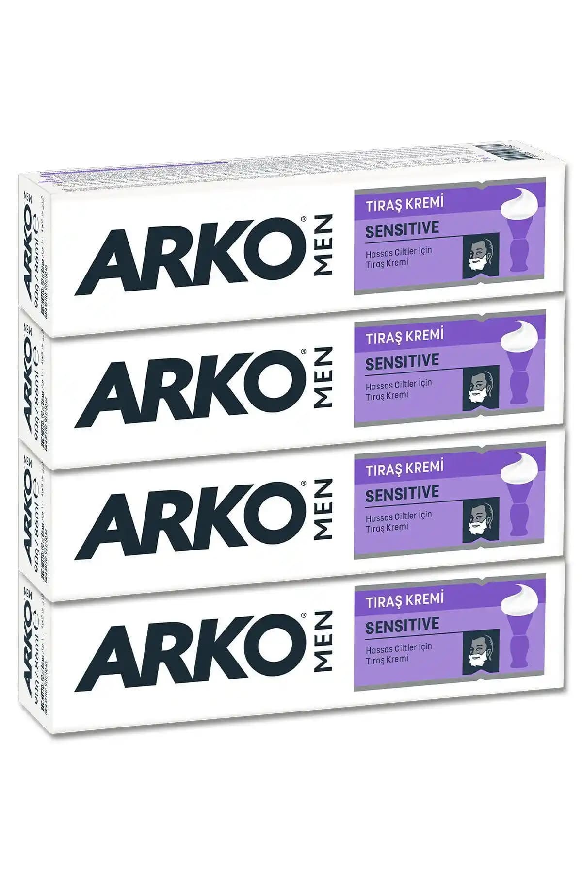 Arko Men Arko Traş Kremi 90 gr Sensitive: Hassas Ciltler İçin Güvenli ve Pratik Bakım Ürünü