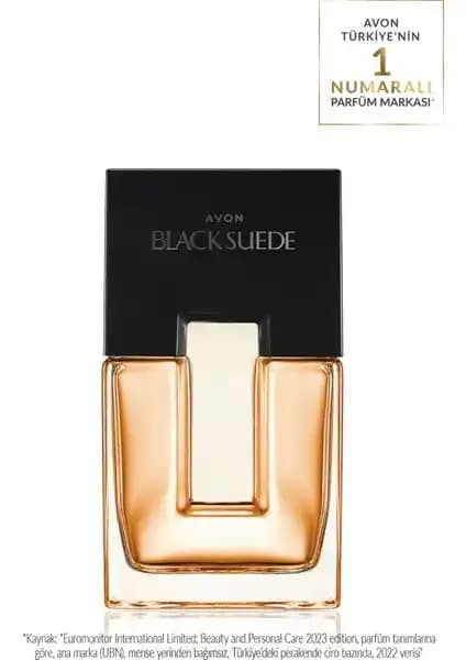 Avon Black Suede Edt 75 Ml Erkek Parfümü Odunsu ve Oryantal Kokusu ile Şıklık Sunar