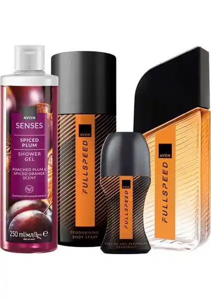 Avon Full Speed Erkek Parfüm ve Deodorant Seti: Günlük Bakım ve Ferahlatıcı Deneyim