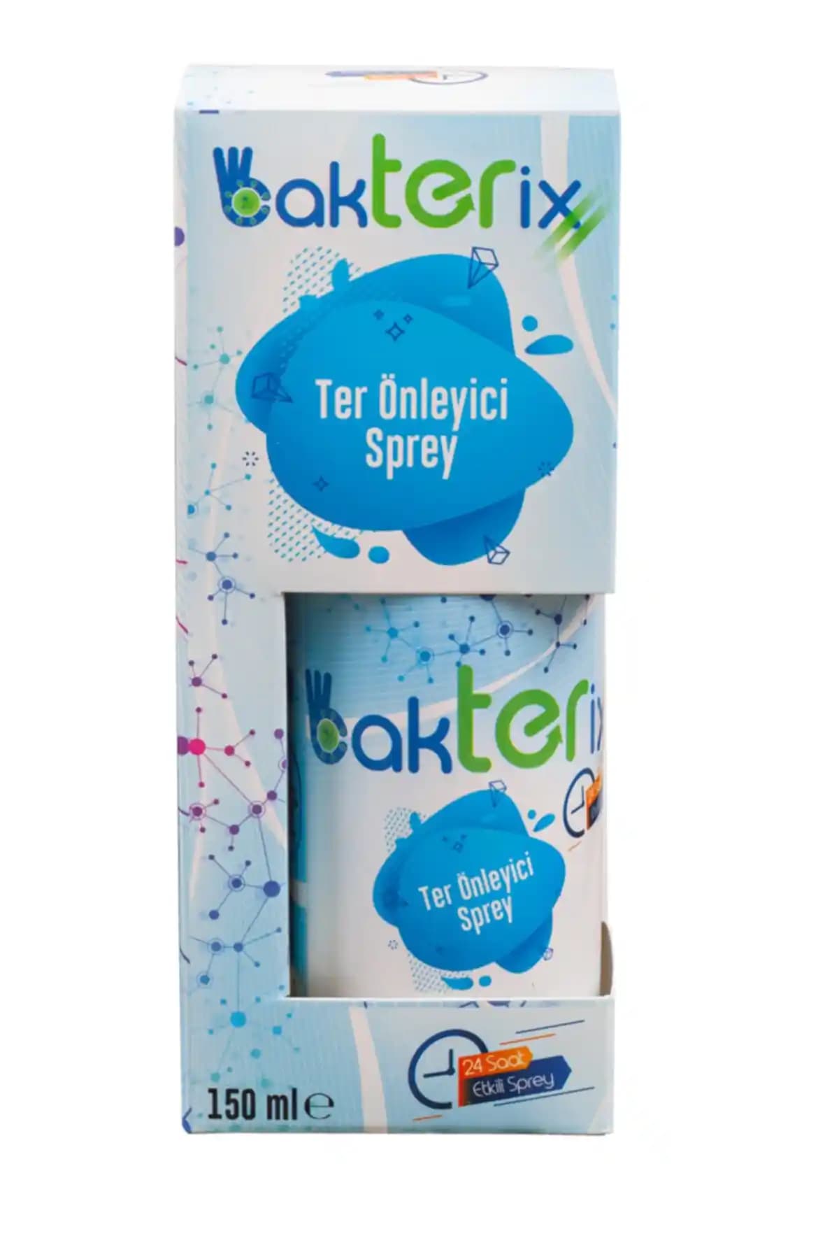 Bakterix Ter ve Koku Önleyici Sprey 150ml: Etkili ve Güvenli Kişisel Bakım Çözümü