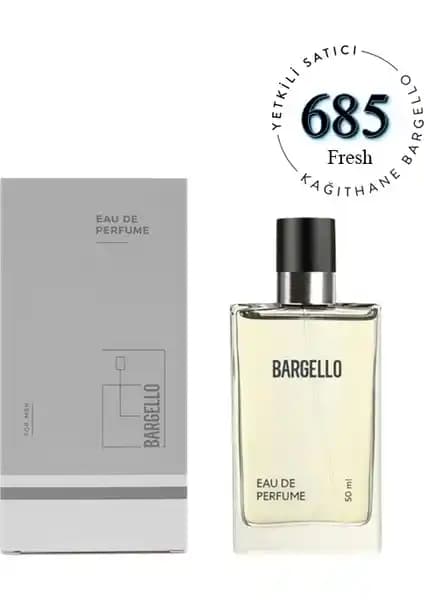 Bargello Erkek Parfüm 685 Fresh 50 ml Edp Günlük ve Ferah Kullanım İçin Uygun