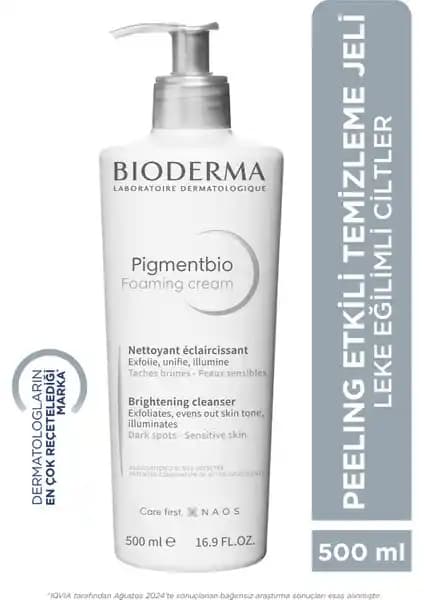 Bioderma Pigmentbio Foaming Cream ile Cilt Aydınlatma ve Peeling Etkili Temizlik