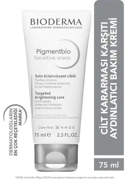 Bioderma Pigmentbio Sensitive Areas Hassas Ciltler İçin Aydınlatıcı ve Kararma Karşıtı Çözüm