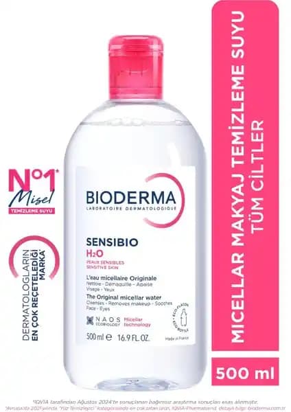 Bioderma Sensibio H2O Makyaj Temizleme Suyu Hassas Ciltler İçin Güvenilir ve Etkili Çözüm