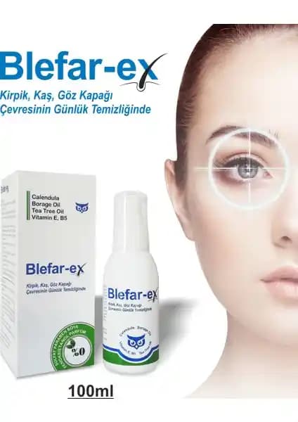 Blefar-ex Göz Şampuanı Hassas Ciltler İçin Günlük Temizlik ve Rahatlatıcı Bakım Çözümü