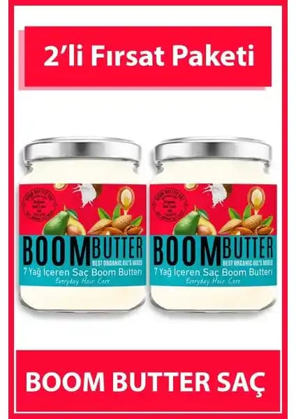 Boom Butter Saç Bakım Yağı: Doğal İçeriklerle Güçlendirilmiş Saç Bakım Çözümü