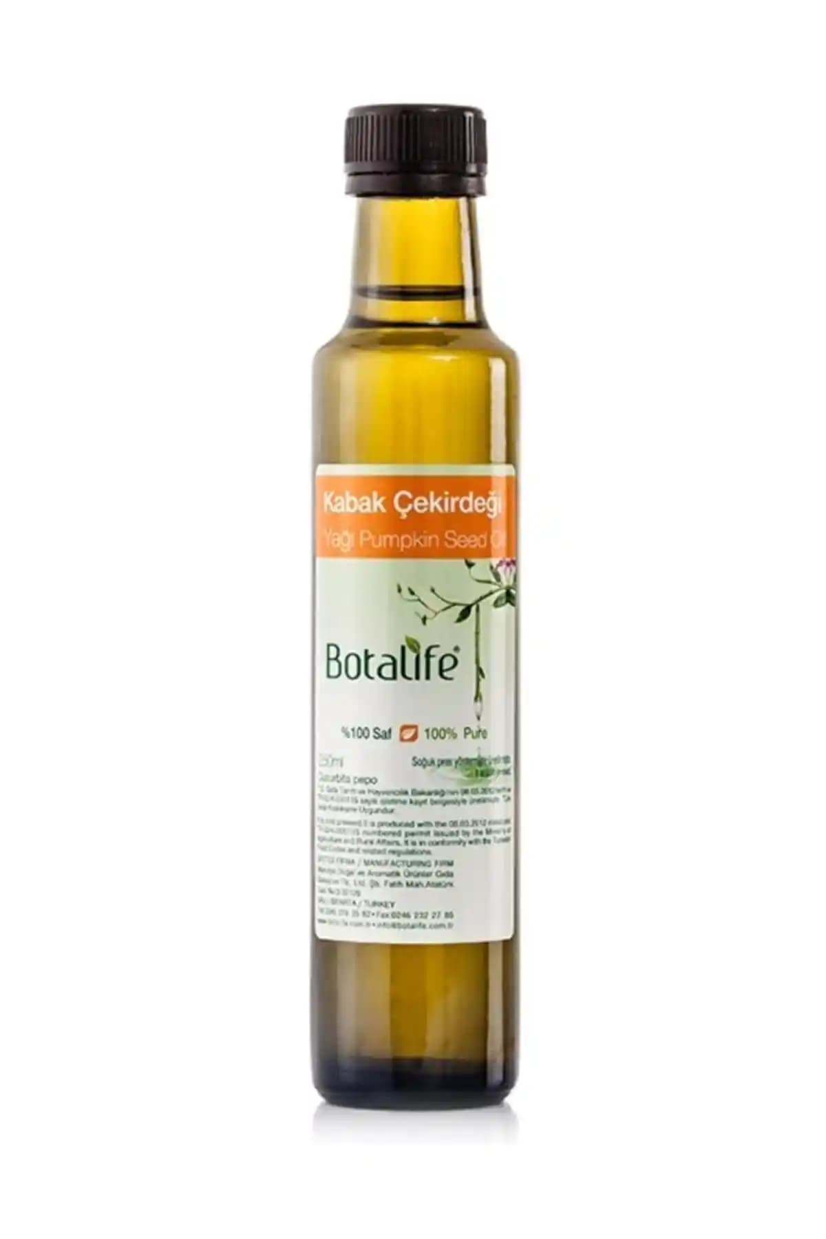 Botalife Kabak Çekirdeği Yağı: Doğal ve Güvenilir Cilt ve Saç Bakım Ürünü
