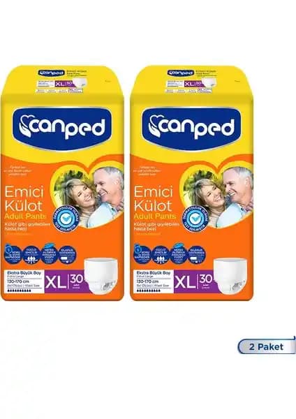 Canped Emici Külot XL: Yüksek Emicilik ve Güvenlik Sağlayan Konforlu İdrar Kaçırma Çözümü