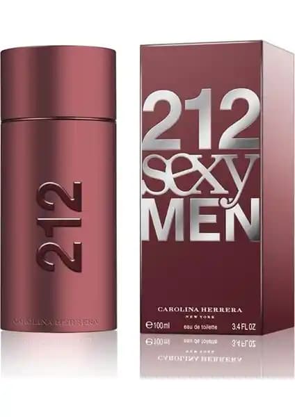 Carolina Herrera 212 Sexy Men Edt 100 Ml Erkekler İçin Çekici ve Enerjik Parfüm