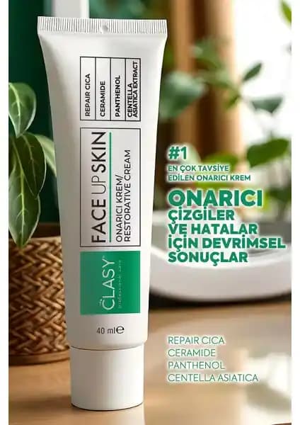Clasy Care Faceupskin Onarıcı Krem: Cilt Sağlığını Destekleyen Güçlü Formül