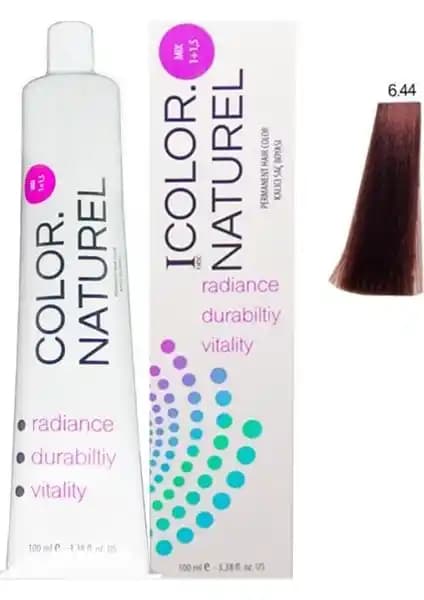 Color Naturel 6.44 Koyu Yoğun Bakır Saç Boyası Özellikleri ve Kullanım Rehberi