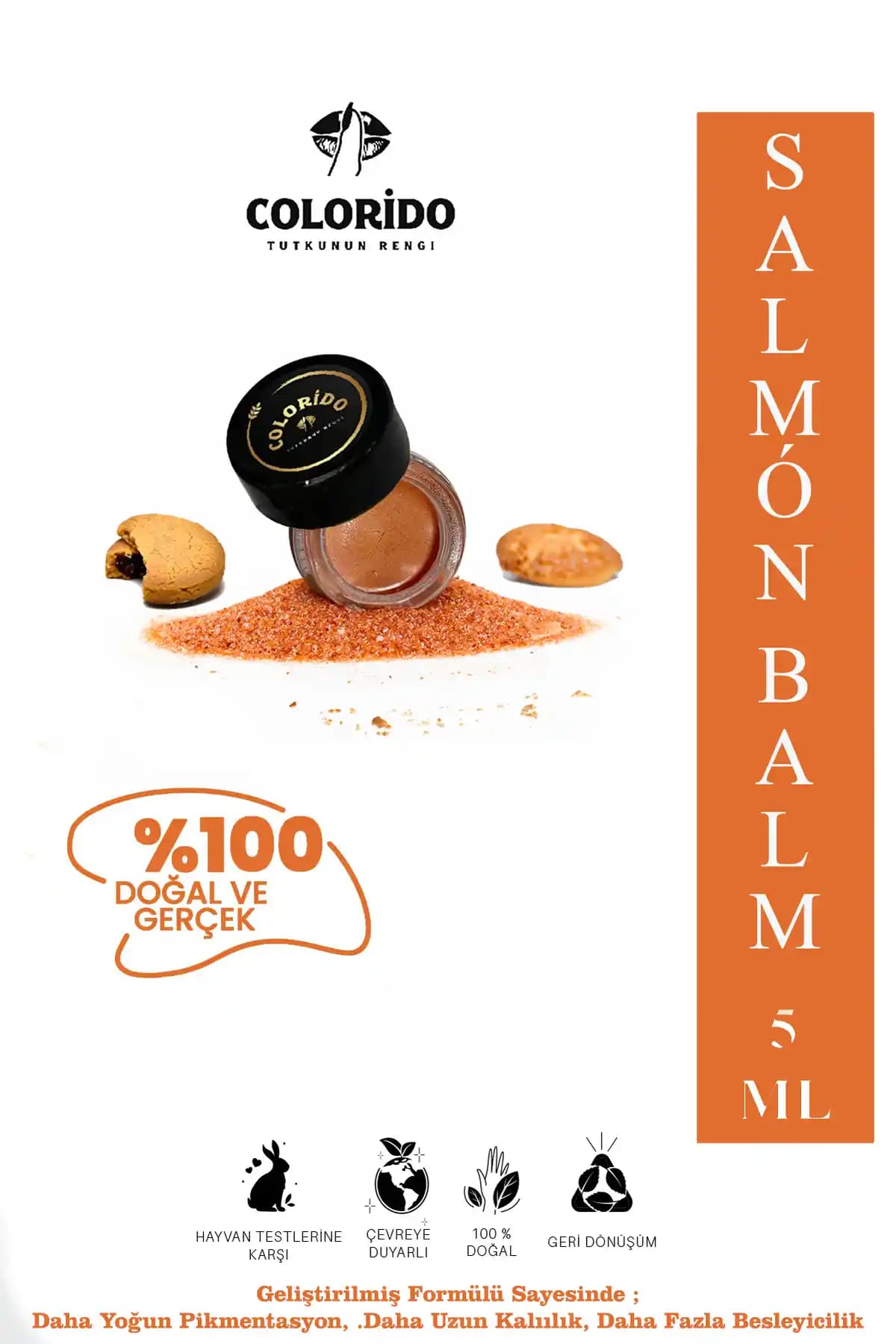 Colorido Kozmetik Salmon Balmı: Çok Amaçlı Doğal Makyaj ve Bakım Ürünü Özellikleri