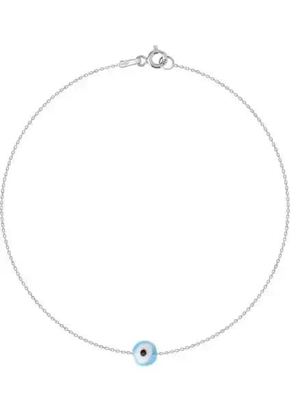 Coşar Silver Nazar Boncuklu Gümüş Renk Kaplama Bileklik İncelemesi ve Özellikleri