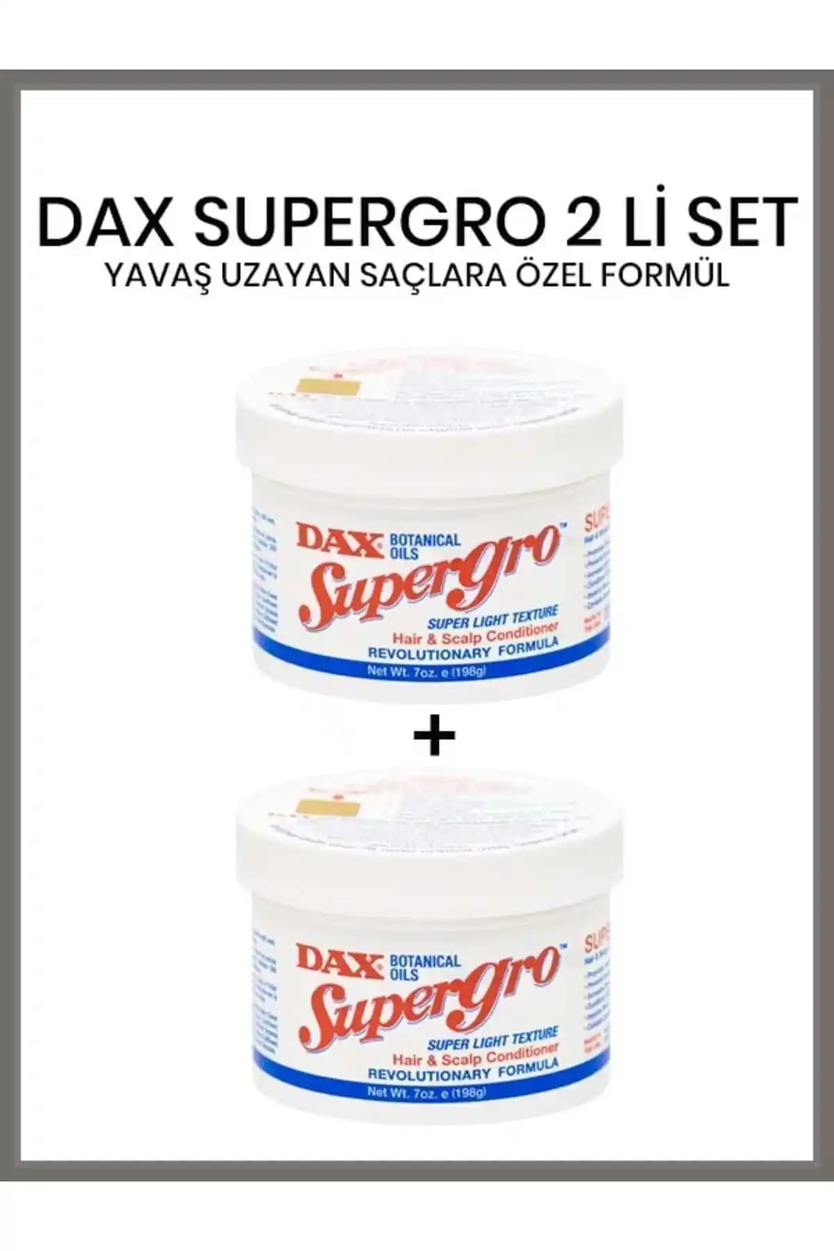 Dax Supergro 198 G Saç Uzamasını Destekleyen Güçlü ve Doğal Bakım Çözümü