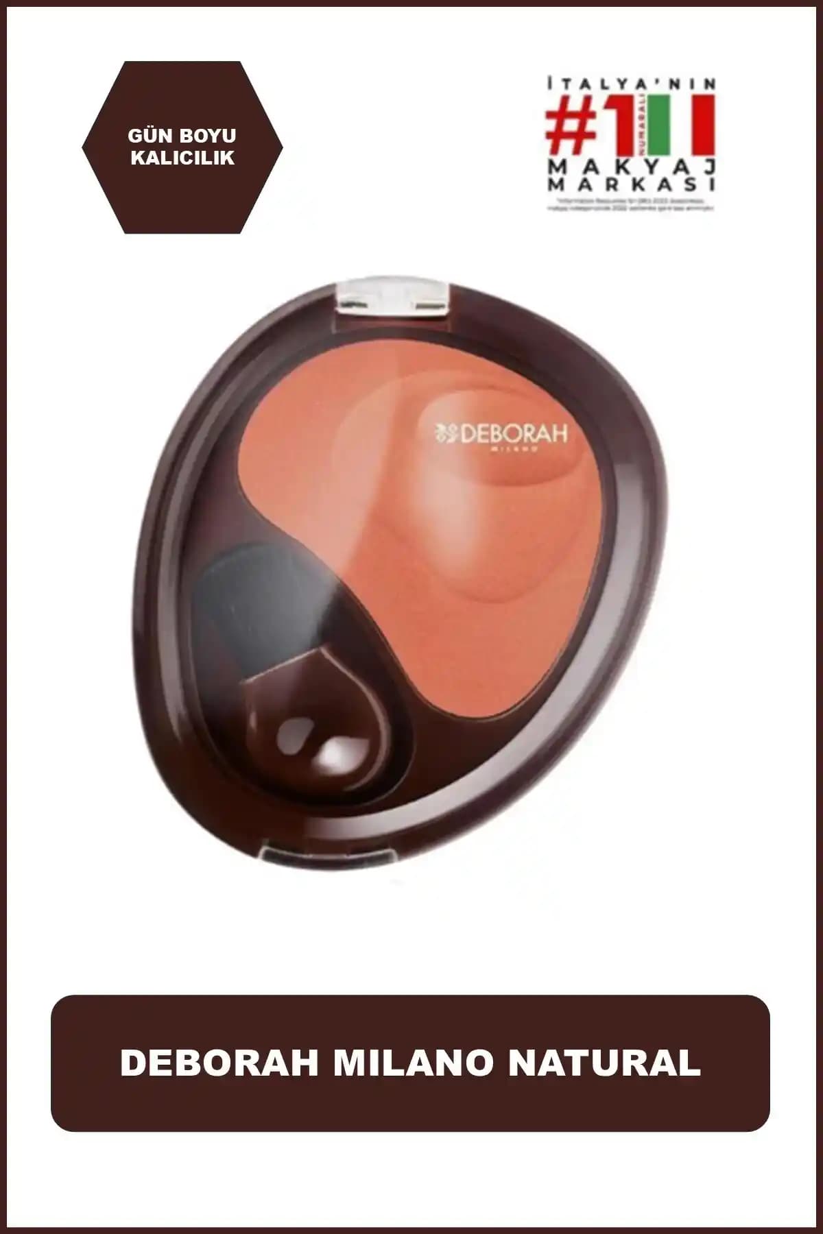 Deborah Natural Blush Allık No: 4 ile Doğal ve Çarpıcı Makyaj Deneyimi Sağlar